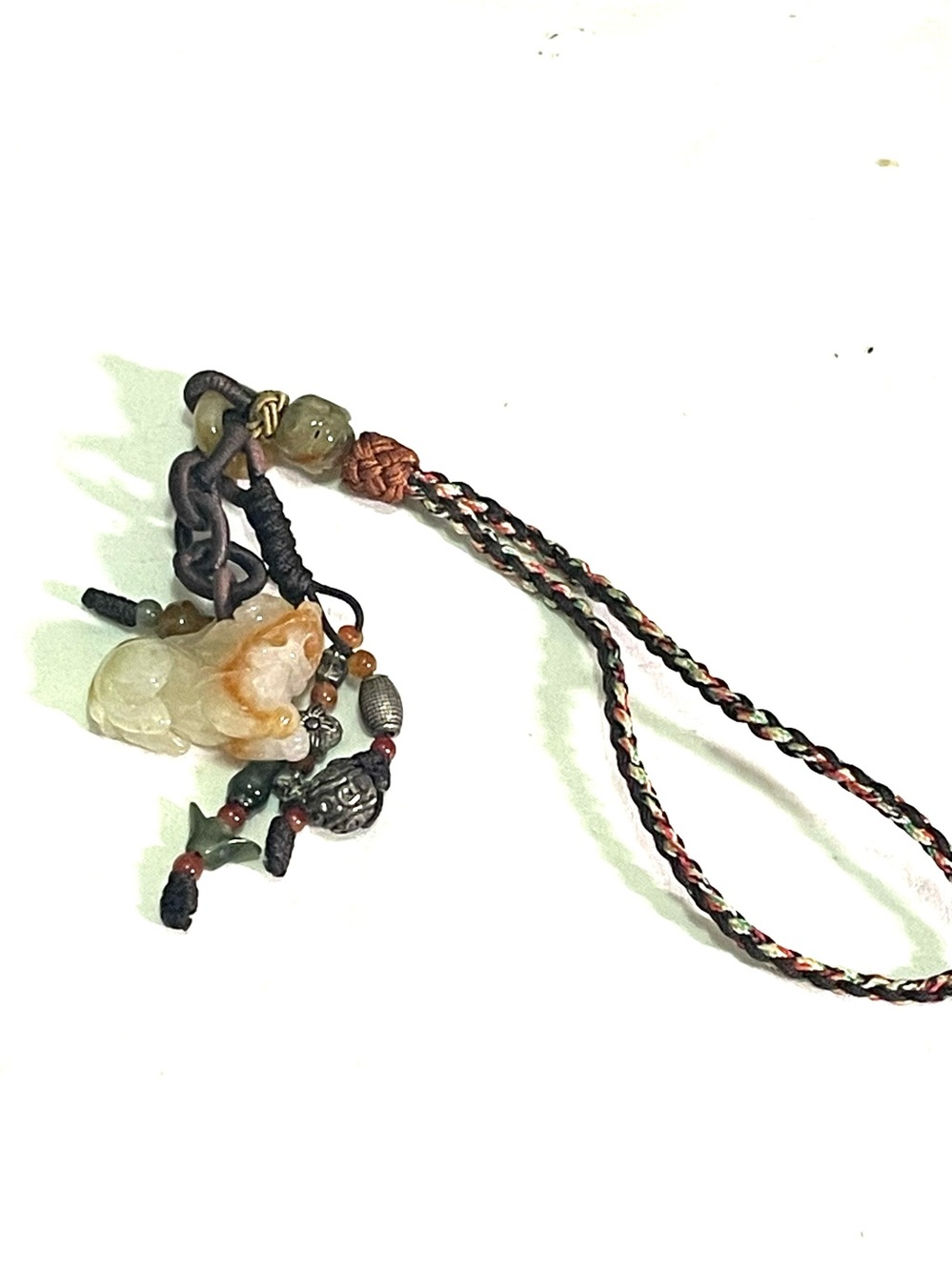 Asian Foo Dog Jade Bracelet